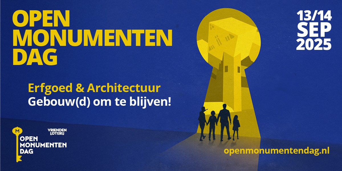 Kom langs tijdens Open Monumentendag!