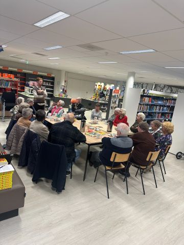 Café van Toen en Nu in de Bieb Krimpen