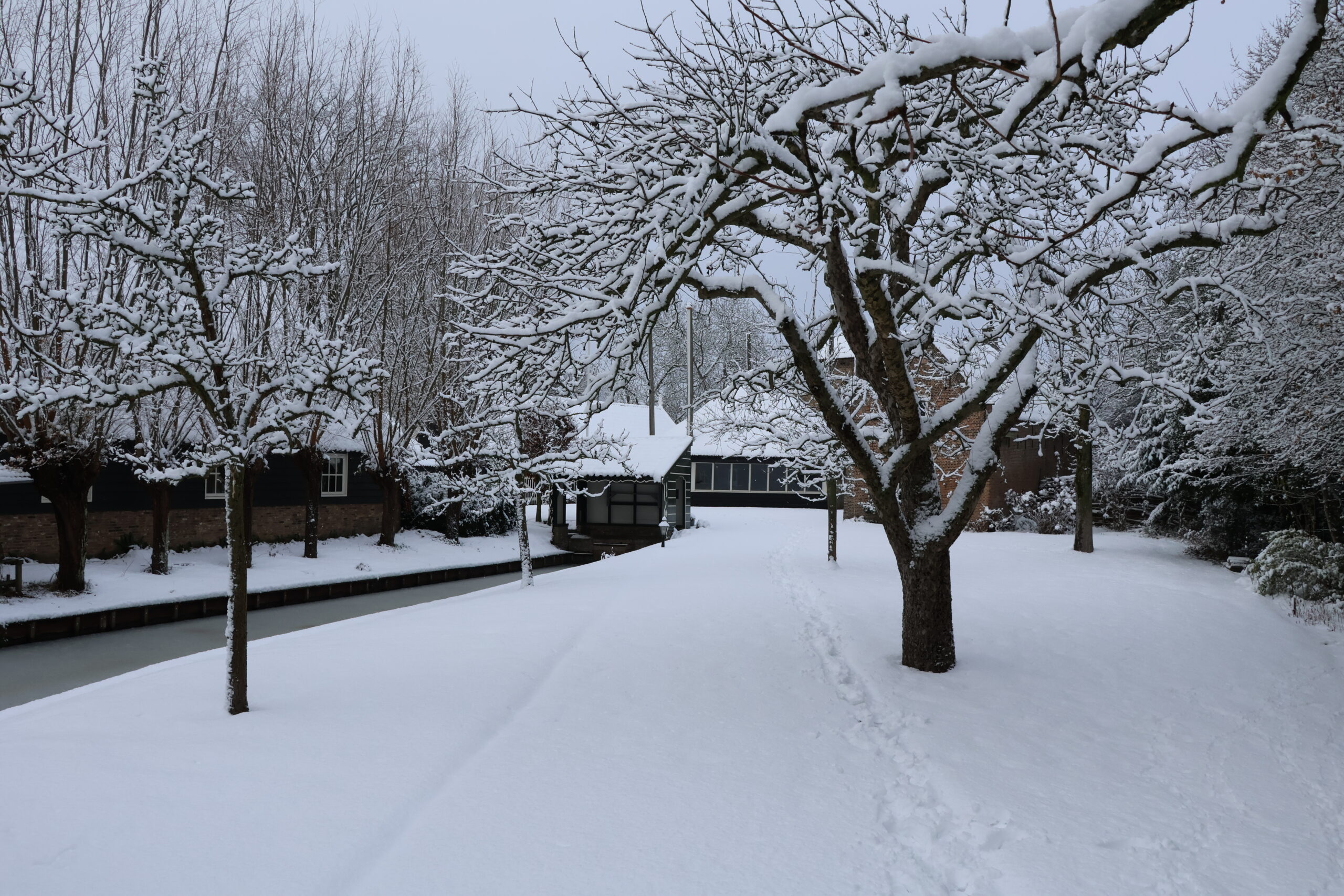 Museum gesloten door het winterse weer