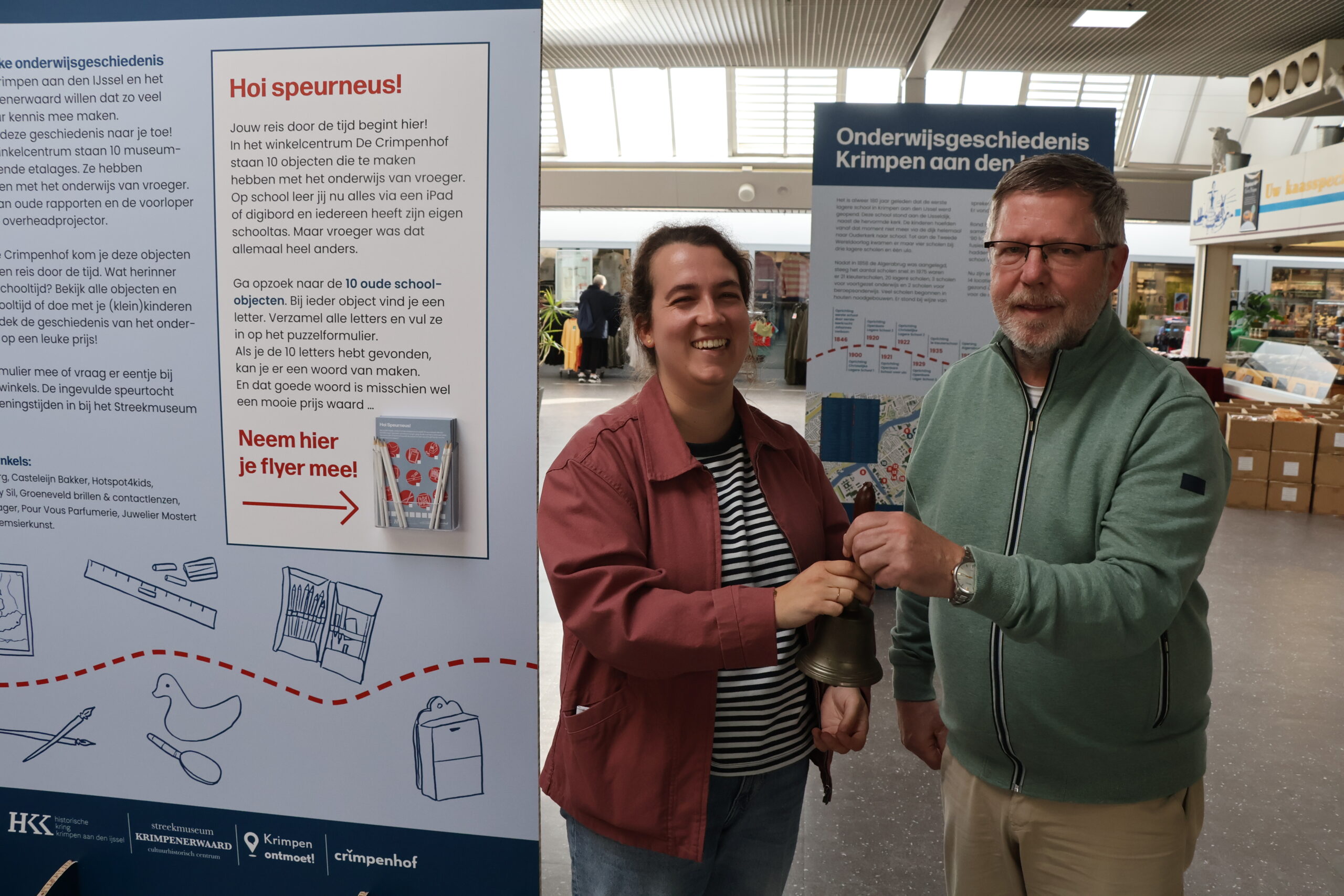 Pop-up tentoonstelling en puzzelspeurtocht in de Crimpenhof